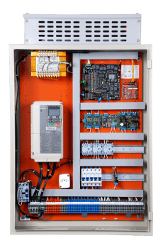 Quadro de comando WT-VVVF aberto frontal